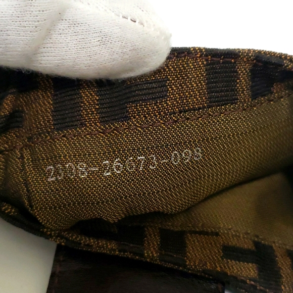 Fendi Zucca Canvas Micro Croissant Bag - Picture 13 of 16